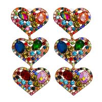 New Creative Heart-shaped Earrings Trend Earrings sku image 3