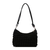 Fashion One-shoulder Underarm Bag Autumn And Winter Texture Fabric Bag main image 3