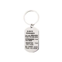 Stainless Steel Plating Keychain main image 6