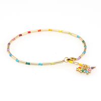 Simple Miyuki Rice Beads Rainbow Hand-woven Tassel Beaded Bracelets main image 6