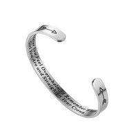 New Trend Jewelry Wholesale Simple Letters Stainless Steel Bracelet main image 6