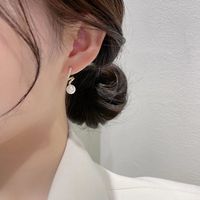 Korean Pearl 2021 New Trendy Niche Design Autumn And Winter Earrings Women Wholesale main image 5
