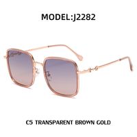 New Polarized Sunglasses Korean Box Sunglasses Fashion Sunglasses sku image 1