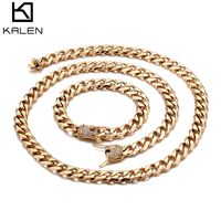 Titanium Steel 18K Gold Plated Fashion Plating No Inlaid sku image 9