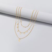 Star Stacking Simple Multi-layer Necklace Wholesale main image 8
