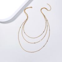 2021 Simple Multi-layer Necklace Female Fashion Necklace main image 3