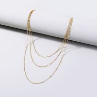 2021 Simple Multi-layer Necklace Female Fashion Necklace main image 5