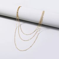 Creative New Ins Style Simple Multi-layered Metal Necklace main image 8