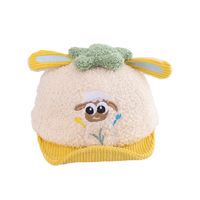 Baby Autumn And Winter Lamb Wool Warm Cap Cute Little Sheep Soft-edge Baseball Hat Baby Hat Winter main image 6