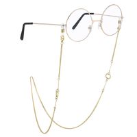 European And American Style Titanium Steel Anti-skid Chain Ring Pendant Glasses Chain Wholesale main image 1