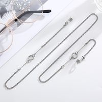 European And American Style Titanium Steel Anti-skid Chain Ring Pendant Glasses Chain Wholesale main image 4