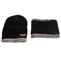 Korean Woolen Cap And Velvet Pullover Cap Outdoor Windproof Earmuffs Warm Knitted Hat Men main image 6