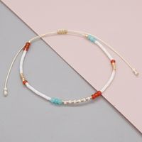 New Simple Beads Handmade Beaded Stacking Small Bracelet sku image 1