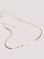 Hot Fashion Simple Gold Copper Peach Heart Eyeglasses Chain Chain Eyeglasses Chain Met main image 5