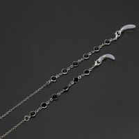 Factory Direct Sales Chen Linong Same Style Eyeglasses Chain Black And White Micro Glass Bead Handmade Eyeglasses Chain Reading Glasses Anti-lost Chain main image 6