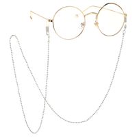 Stainless Steel Bead Chain Sunglasses Chain Non-slip Hanging Chain Glasses Chain main image 1