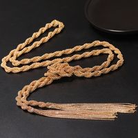 European And American Elegant Fashion Hand-woven Large Necklace All-match Clothing Necklace  Hot Sale Hot Sale Factory Direct Sales main image 5