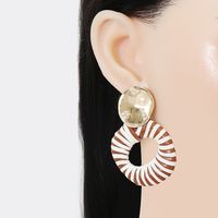 New Creative Earrings Geometric Personality Exaggerated Earrings Wholesale main image 6