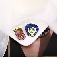 New Ghost Mother Brooch Personality Cartoon Character Brooch Badge Drop Oil Badge Clothing Accessories main image 3