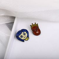 New Ghost Mother Brooch Personality Cartoon Character Brooch Badge Drop Oil Badge Clothing Accessories main image 5