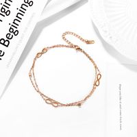 Fashion Stainless Steel Anklet Simple Personality Jewelry Anklet main image 4