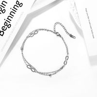 Fashion Stainless Steel Anklet Simple Personality Jewelry Anklet main image 5