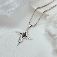 Jewelry Korean Version Of Simple Sunflower Alloy Pendant Necklace main image 4