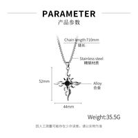 Jewelry Korean Version Of Simple Sunflower Alloy Pendant Necklace main image 6