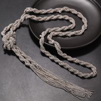 European And American Elegant Fashion Hand-woven Large Necklace All-match Clothing Necklace  Hot Sale Hot Sale Factory Direct Sales sku image 1