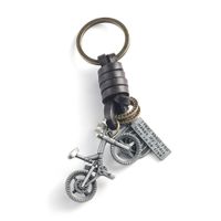 Punk Jewelry Creative Keychain Small Bicycle Car Keychain Backpack Pendant Wholesale sku image 1