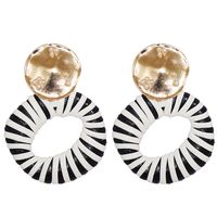 New Creative Earrings Geometric Personality Exaggerated Earrings Wholesale sku image 1