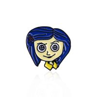 New Ghost Mother Brooch Personality Cartoon Character Brooch Badge Drop Oil Badge Clothing Accessories sku image 2