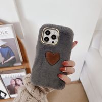 Plush Loving Heart Autumn And Winter Apple Xsmax Phone Case Xr For Iphone13pro/7/8plus Soft 12 main image 5