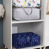 Home Seasonal Quilt Bag Cloakroom Cupboard Clothes Storage Bag Clothes Quilt Breathable Finishing Bag main image 4