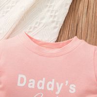 2021 Nouveau Bébé Filles Printemps Et Automne À Manches Courtes Robe Européen Et Américain Lettre Imprimé Mignon Un-ligne Jupe Croix-frontière Enfants Chemise main image 4