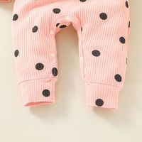 Autumn Long-sleeved One-piece Children's Clothing Europe And The United States Casual Baby Polka Dot Pit Strip Romper main image 5