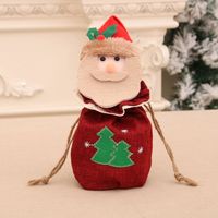 Christmas Simple Style Elk Cloth Party Gift Bags sku image 27