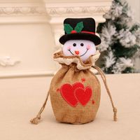 Christmas Simple Style Elk Cloth Party Gift Bags sku image 28