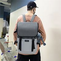 Backpack Korean Fashion Rucksack College Student School Bag Trend Travel Bag Computer Bag main image 5