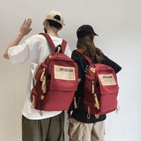 Large-capacity Korean Version Of Student Backpack Fashion Backpack main image 5