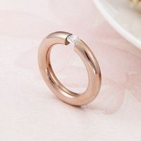 Stainless Steel 18K Gold Plated Simple Style Geometric main image 4