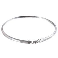 Titan Stahl 18 Karat Vergoldet Einfacher Stil Überzug Geometrisch Halsband main image 6