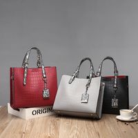 Stylish Bag Women's Fashionable Crocodile Pattern Fashion Women's Foreign Trade Bags Korean Style All-match Crossbody Single Bag Portable Big Bag Bag main image 2