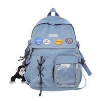 Schoolbag Large-capacity Schoolbag Travel Light Multifunctional Trend Portable sku image 6