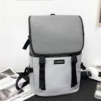 Backpack Korean Fashion Rucksack College Student School Bag Trend Travel Bag Computer Bag sku image 2