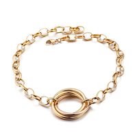 Titanium Steel 18K Gold Plated Fashion Plating No Inlaid sku image 10