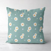 Floral Series Fashion Hugging Pillow Cover Fabric Sofa Cushion Cover Home Furnishing Pillow Case sku image 1