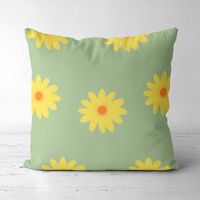 Floral Series Fashion Hugging Pillow Cover Fabric Sofa Cushion Cover Home Furnishing Pillow Case sku image 3