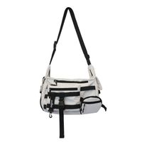 Tide Brand Messenger Bag Street Functional Bag Personality Shoulder Bag Tooling Bag sku image 1