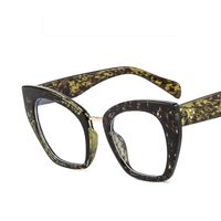 Retro Leopard Pc Cat Eye Full Frame Optical Glasses sku image 6